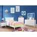 Lennart Bed Oak, Black, Gray, & White - Imperial Furniture (Las Vegas, NV) - Multi Location