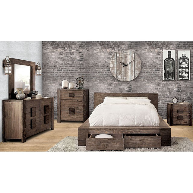 JANEIRO Cal.King & Queen Bed - Imperial Furniture (Las Vegas, NV) - Multi Location
