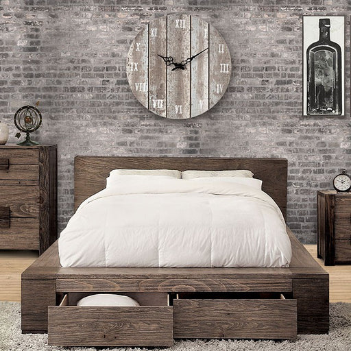 JANEIRO Cal.King & Queen Bed - Imperial Furniture (Las Vegas, NV) - Multi Location
