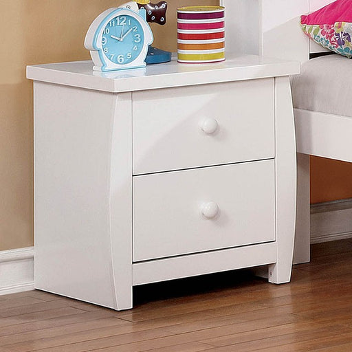 Marlee White Night Stand - Imperial Furniture (Las Vegas, NV) - Multi Location