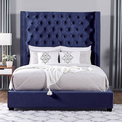 Mirabelle Bed Blue - Imperial Furniture (Las Vegas, NV) - Multi Location