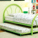 Rainbow Full Bed Black, White, Silver, Black, & Green - Imperial Furniture (Las Vegas, NV) - Multi Location