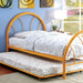 Rainbow Full Bed Black, White, Silver, Black, & Green - Imperial Furniture (Las Vegas, NV) - Multi Location
