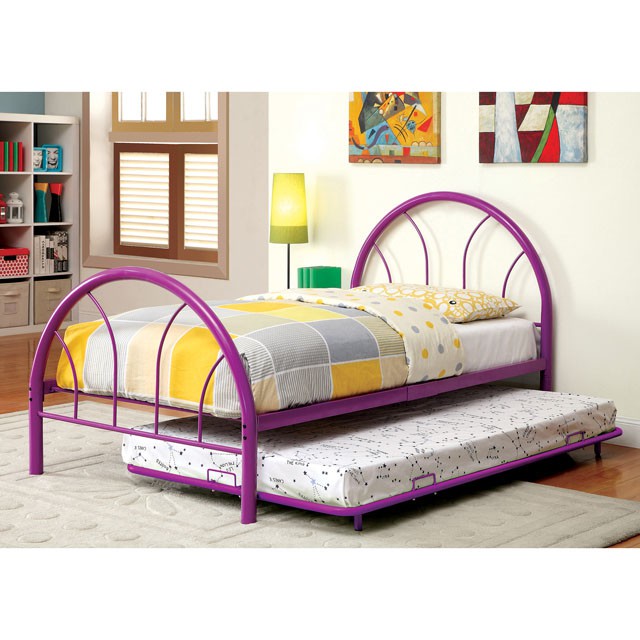 Rainbow Full Bed Black, White, Silver, Black, & Green - Imperial Furniture (Las Vegas, NV) - Multi Location