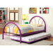 Rainbow Full Bed Black, White, Silver, Black, & Green - Imperial Furniture (Las Vegas, NV) - Multi Location