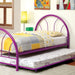 Rainbow Full Bed Black, White, Silver, Black, & Green - Imperial Furniture (Las Vegas, NV) - Multi Location