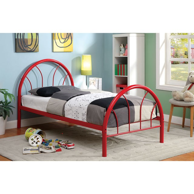 Rainbow Full Bed Black, White, Silver, Black, & Green - Imperial Furniture (Las Vegas, NV) - Multi Location