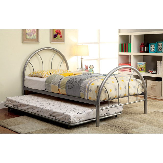 Rainbow Full Bed Black, White, Silver, Black, & Green - Imperial Furniture (Las Vegas, NV) - Multi Location