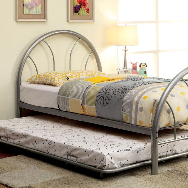 Rainbow Full Bed Black, White, Silver, Black, & Green - Imperial Furniture (Las Vegas, NV) - Multi Location