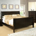 Louis Philippe Full Bed Expresso & White - Imperial Furniture (Las Vegas, NV) - Multi Location