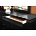 Louis Philippe Cal.King Bed Black & Grey - Imperial Furniture (Las Vegas, NV) - Multi Location