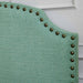 Hasselt King Headboard Green - Imperial Furniture (Las Vegas, NV) - Multi Location