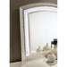 Maddie Bed White & Silver - Imperial Furniture (Las Vegas, NV) - Multi Location