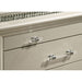 Maddie Bed White & Silver - Imperial Furniture (Las Vegas, NV) - Multi Location