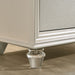 Maddie Bed White & Silver - Imperial Furniture (Las Vegas, NV) - Multi Location
