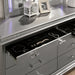 Maddie Bed White & Silver - Imperial Furniture (Las Vegas, NV) - Multi Location
