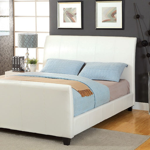 Maynard Bed White - Imperial Furniture (Las Vegas, NV) - Multi Location