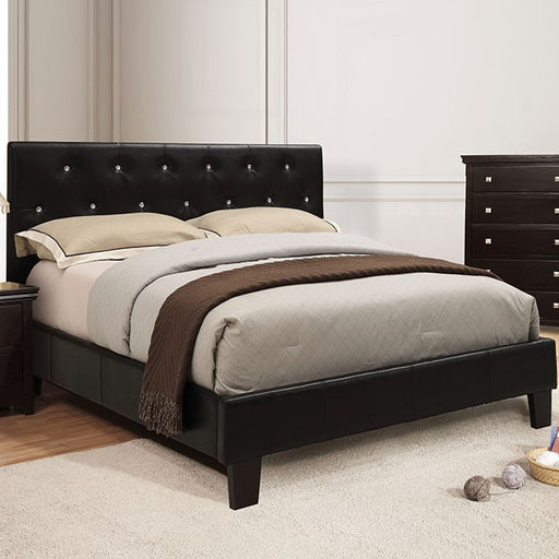 Velen Bed Black & White - Imperial Furniture (Las Vegas, NV) - Multi Location