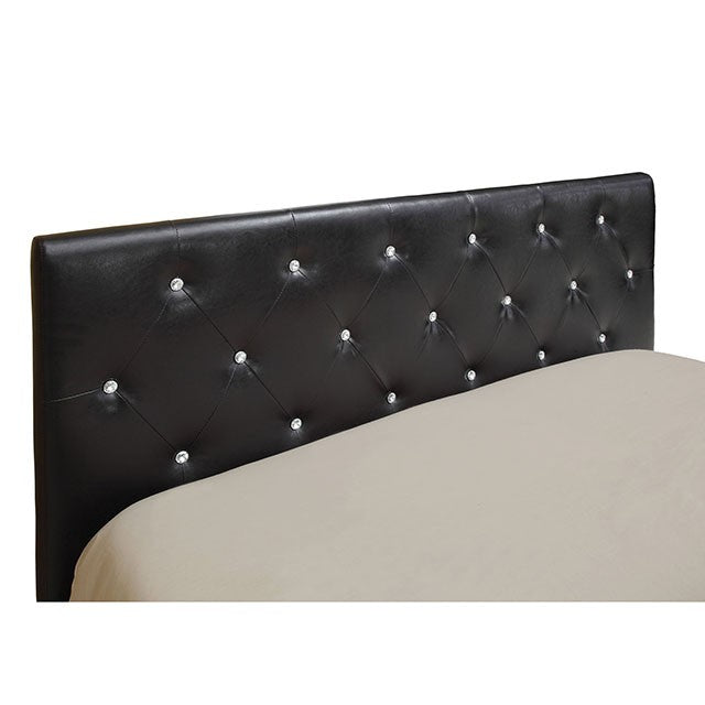 Velen Bed Black & White - Imperial Furniture (Las Vegas, NV) - Multi Location
