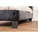 Velen Bed Black & White - Imperial Furniture (Las Vegas, NV) - Multi Location
