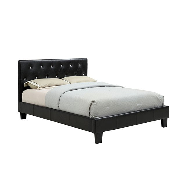 Velen Bed Black & White - Imperial Furniture (Las Vegas, NV) - Multi Location
