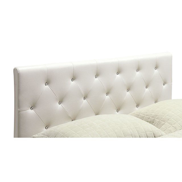 Velen Bed Black & White - Imperial Furniture (Las Vegas, NV) - Multi Location