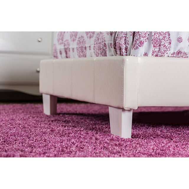 Velen Bed Black & White - Imperial Furniture (Las Vegas, NV) - Multi Location