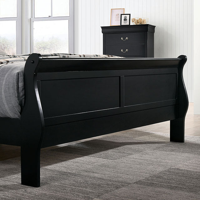 Louis Philippe Bed - Imperial Furniture (Las Vegas, NV) - Multi Location