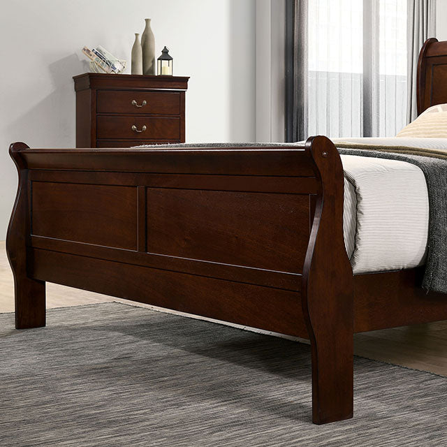 Louis Philippe Bed - Imperial Furniture (Las Vegas, NV) - Multi Location