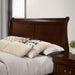Louis Philippe Bed Black, White, & Cherry - Imperial Furniture (Las Vegas, NV) - Multi Location
