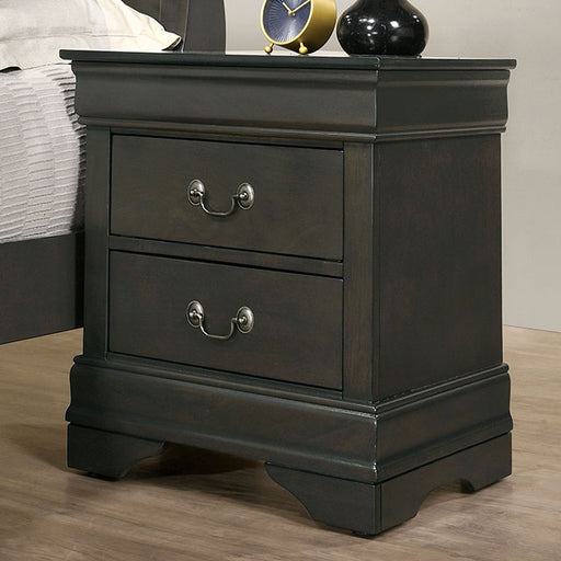 Louis Philippe Night Stand Gray - Imperial Furniture (Las Vegas, NV) - Multi Location