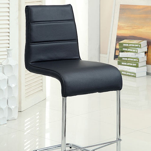 Mauna Counter Ht. Chair (2/Box) Black - Imperial Furniture (Las Vegas, NV) - Multi Location