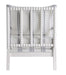 Blanchett Upholstered Accent Chair with Spindle Accent White and Navy - Imperial Furniture (Las Vegas, NV) - Multi Location