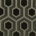 Jansen Hexagon Patterned Accent Chair Grey and Black - Imperial Furniture (Las Vegas, NV) - Multi Location