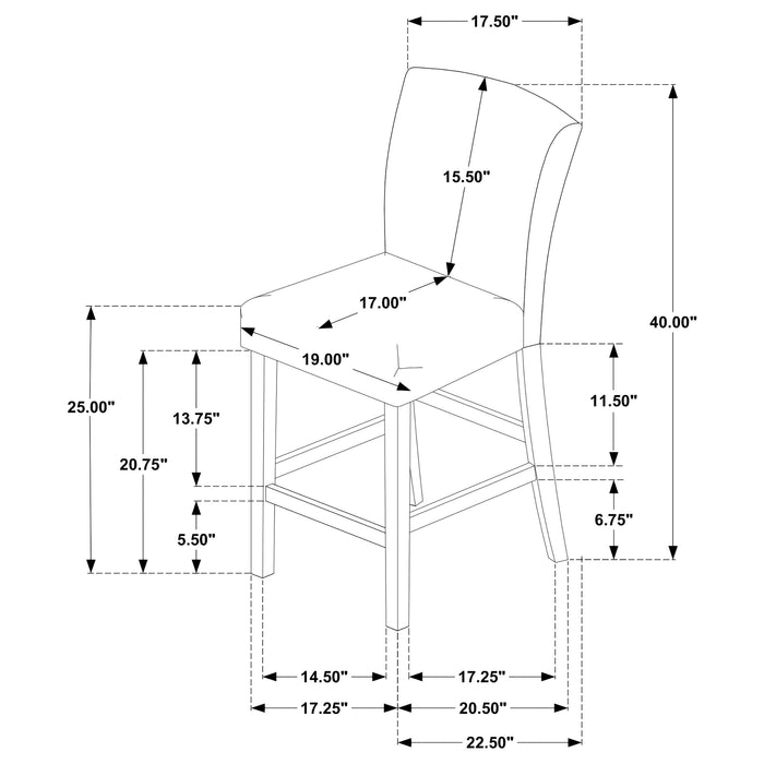Alba Counter Stool - Imperial Furniture (Las Vegas, NV) - Multi Location