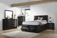 Briana California King Platform Storage Bed Black - Imperial Furniture (Las Vegas, NV) - Multi Location