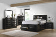 Briana Eastern King Platform Storage Bed Black - Imperial Furniture (Las Vegas, NV) - Multi Location