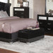 Barzini Tufted Rectangular Trunk with Nailhead Black - Imperial Furniture (Las Vegas, NV) - Multi Location