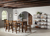 Analiese 4-shelf Open Bookcase Antique Nutmeg - Imperial Furniture (Las Vegas, NV) - Multi Location