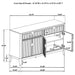Brookmead Sideboard - Imperial Furniture (Las Vegas, NV) - Multi Location