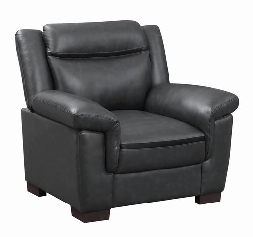 Arabella Pillow Top Upholstered Chair Grey - Imperial Furniture (Las Vegas, NV) - Multi Location