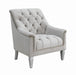 Avonlea Sloped Arm Tufted Chair Grey - Imperial Furniture (Las Vegas, NV) - Multi Location