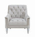 Avonlea Sloped Arm Tufted Chair Grey - Imperial Furniture (Las Vegas, NV) - Multi Location