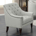 Avonlea Sloped Arm Upholstered Chair Grey - Imperial Furniture (Las Vegas, NV) - Multi Location