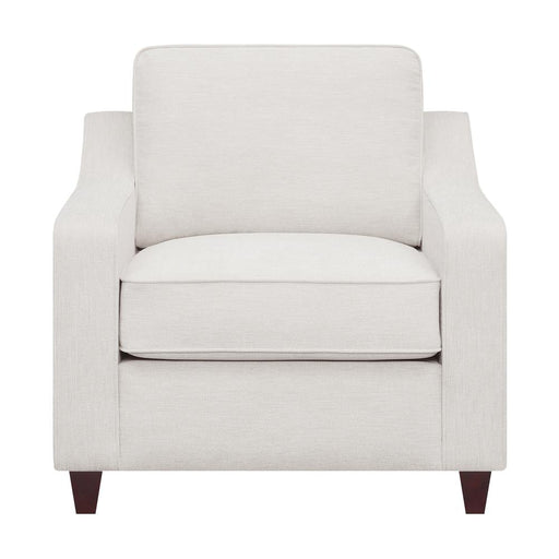 Christine Upholstered Cushion Back Chair Beige - Imperial Furniture (Las Vegas, NV) - Multi Location
