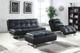 Dilleston Upholstered Chaise Black - Imperial Furniture (Las Vegas, NV) - Multi Location