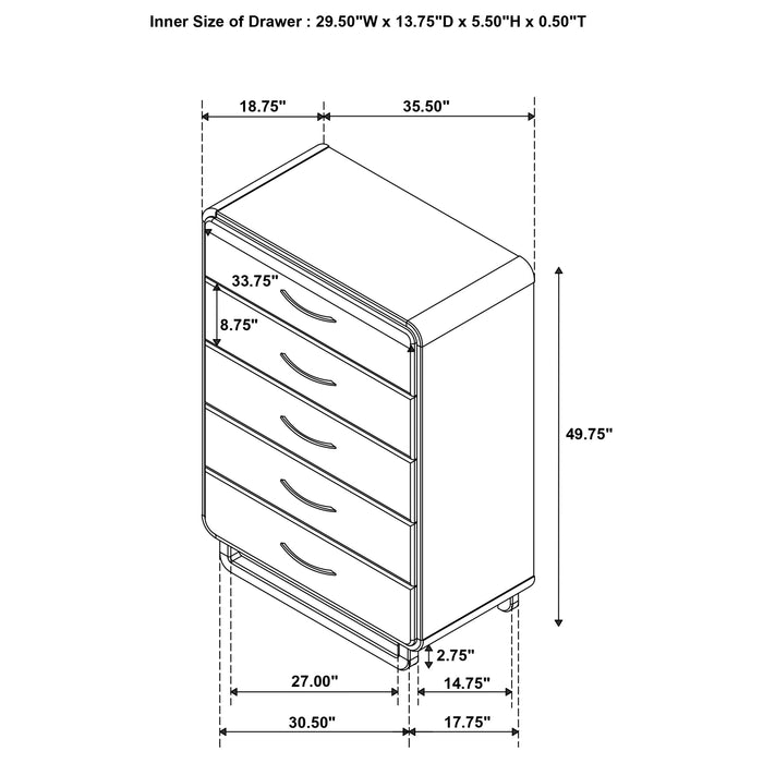 Amsbury Chest - Imperial Furniture (Las Vegas, NV) - Multi Location
