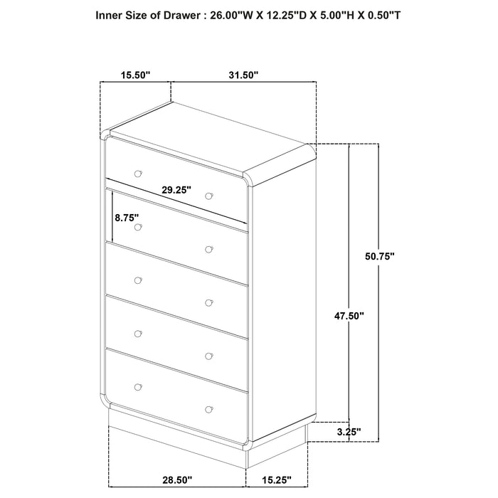 Cavelle Chest - Imperial Furniture (Las Vegas, NV) - Multi Location