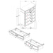 Celina Chest - Imperial Furniture (Las Vegas, NV) - Multi Location