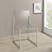 Adino Acrylic Dining Side Chair Clear and Chrome - Imperial Furniture (Las Vegas, NV) - Multi Location